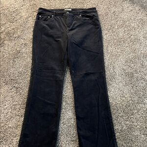 Jones New York Gray Corduroy Stretch Pants